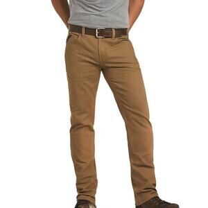 Ariat Rebar M7 Slim Straight Leg Tough DuraStretch Pants Men's 35x29 Field Khaki